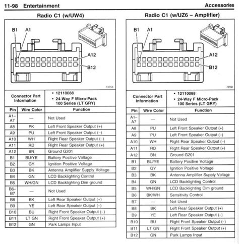 chevy  stereo wiring diagram