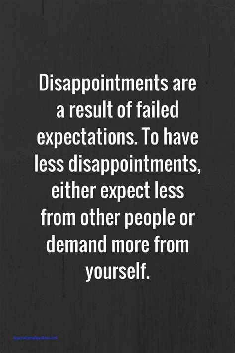 Motivational Quotes For Disappointment Disappointment