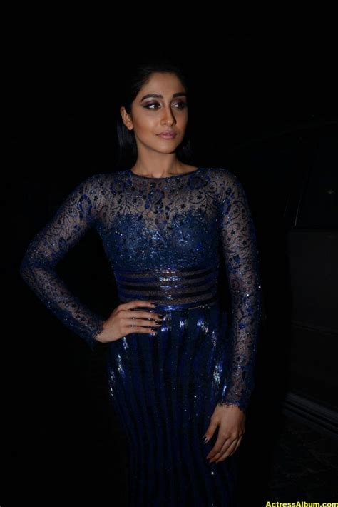 Regina Stills At Filmfare Awards In Blue Dress Actress Album