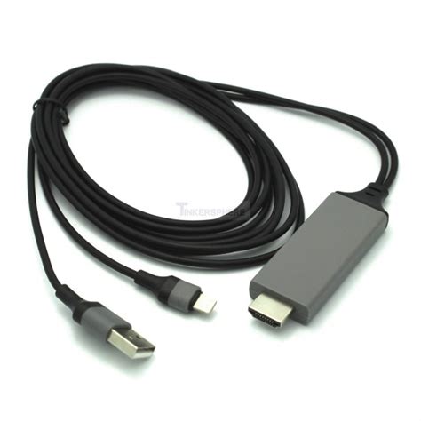 lightning  hdmi cable tinkersphere