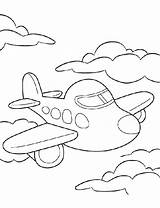 Coloring Pages Airplane Biplane Getdrawings Toddler Will sketch template