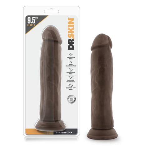 Dr Skin 9 5 Inches Cock Chocolate Brown Dildo On Literotica