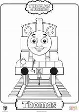 Coloring Thomas Train Pages Printable Puzzle Paper sketch template
