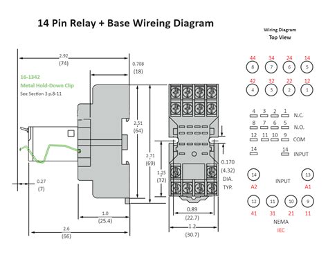 pin relay wiring diagram edrawmax template