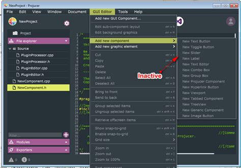 user interface  gui editor  juce  audio plugins stack overflow