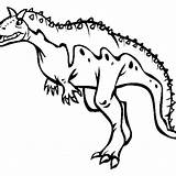 Carnotaurus Coloriage Dinosaure Aladar Gratuitement Catégorie Mandala 123dessins Coloringhome sketch template
