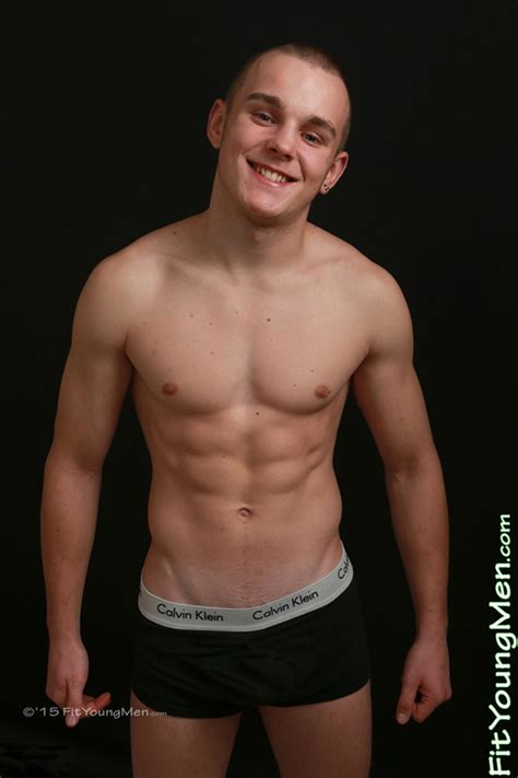 18 year old charlie shows off his ripped six pack abs and