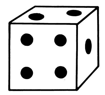 printable dice template clipart
