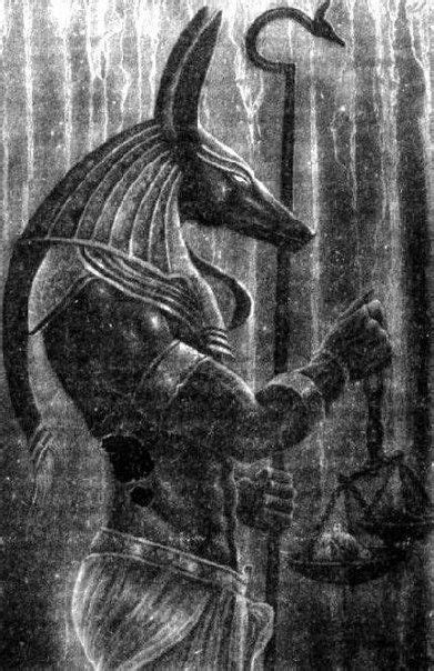 anubis the grand creator of mummification dark art