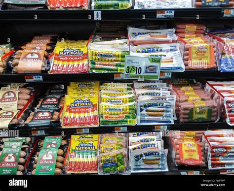 packages   brands  hot dogs     supermarket cooler
