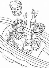 Rapunzel Pages Tangled Kids Colouring Princess Disney Printable Coloring Little sketch template