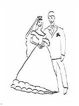 Wedding Couple Coloring Pages sketch template
