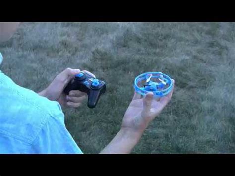 sky lighter glow disc drone blue geppettos toys mindscope
