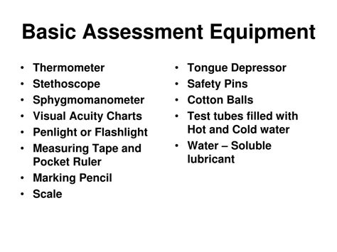 ppt introduction to physical assessment powerpoint presentation free