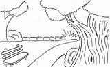 Sketsa Pemandangan Mewarna Mewarnai Kartun Lukisan Kebun Kertas Alam Hutan Taman Lingkungan Diantara Cantik Himpunan Mudah Lihat Gunung Sungai Kereta sketch template