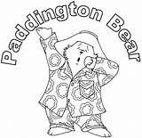 Coloring Wake Paddington sketch template