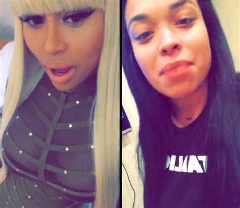[videos] heather sanders and blac chyna fight ex bffs get in snapchat feud hollywood life