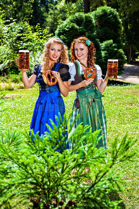 Dirndl Beer Oktoberfest Stock Image Image Of Culture