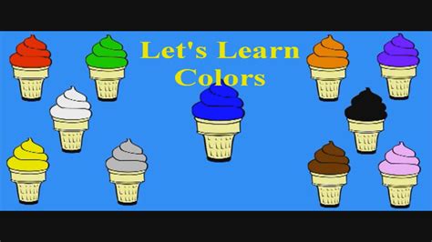 lets learn colors  preschoolers colours  preschoolers youtube