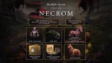 elder scrolls  necrom preorder guide editions bonuses