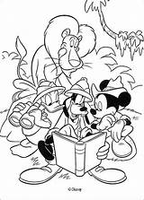 Coloring Safari Mickey Pages Mouse Popular sketch template
