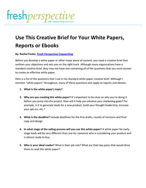 white paper creative   word   formats