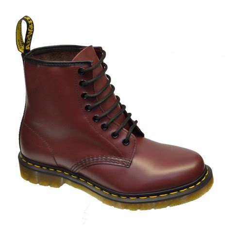 dr martens dr martens   hole eyelet cherry red fz mens boots dr martens  pure