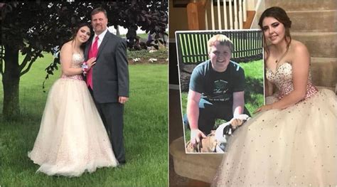this dad took late son s girlfriend to prom the heartwarming story