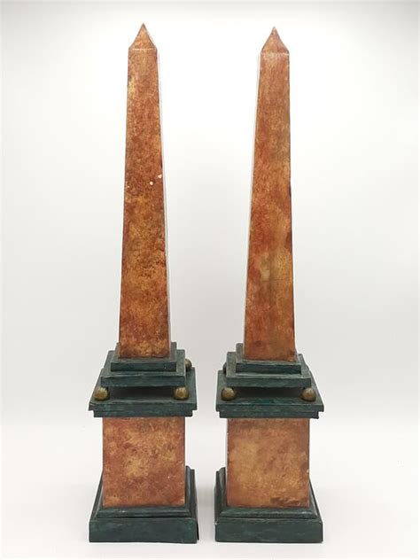 pair  obelisks catawiki