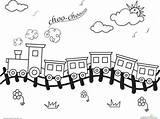 Train Choo Tracks Tsgos sketch template