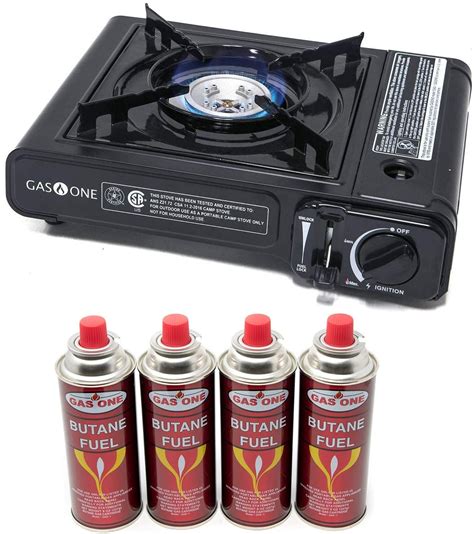 gas  gs   btu portable butane gas stove automatic ignition