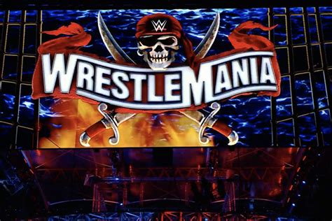 wrestlemania  start time match card cageside seats