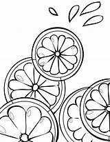 Coloring Fruit Pages Printable Lemonade Kids Lime Citrus Stand Fruits Summer Drawing Color Bestcoloringpagesforkids Sheet Print Easy Template Cranberry Templates sketch template