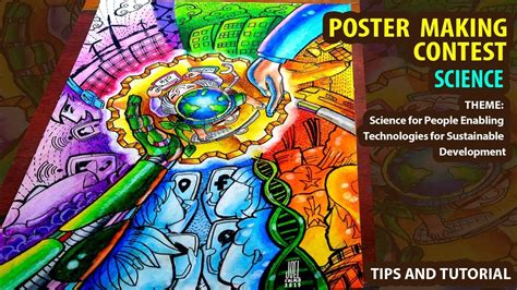 science art poster making