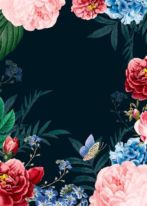 blooming elegant floral background vector premium vector rawpixel
