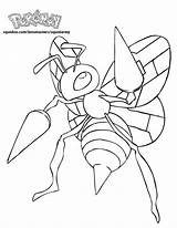 Coloring Pages Pokemon Beedrill Snivy Zubat Colouring Getcolorings Color Pokémon Sheets sketch template