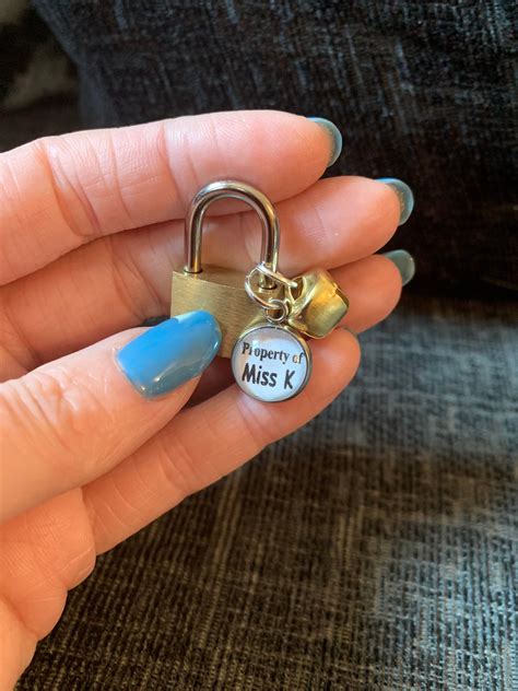 Personalised Cuck Lock For Sub Chastity Belt Cock Cage Cuckold Etsy Uk