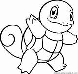 Squirtle Coloring Pokemon Pages Print Clipart Cute Turtle Drawing Kids Color Printable Coloringhome Animal Getdrawings Getcolorings Library Popular Comments sketch template
