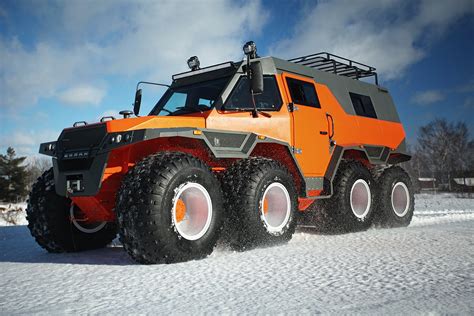 Shaman 8x8 Amphibious Atv Will Take You Anywhere But On The Road