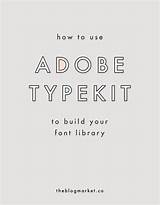 Adobe Font Typekit Library Market Building Theblogmarket Fonts Choose Board sketch template