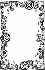 Border Borders Blank Designs Cool Clip Doodle Clipart Paisley Boarders Deviantart Frames Ak Attack Simple Draw Potter Harry Frame Cliparts sketch template