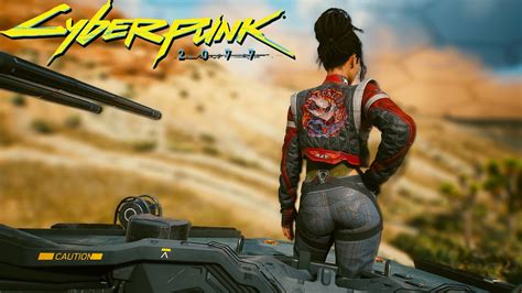 panam is showing off her butt in cyberpunk 2077 youtube