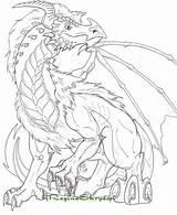 Coloring Dragon Pages Adults Printable Coloringtop Dragons Realistic sketch template
