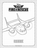 Planes Fire Cabbie sketch template