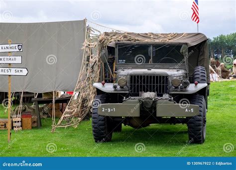 army dodge wc series truck editorial photography image  historic conflict