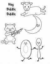 Diddle Enchantment Rhyme Rhymes Worksheets Homeschool sketch template