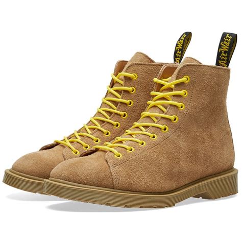 dr martens   white les boot sand desert oasis suede trendy sneakers sneakers men summer