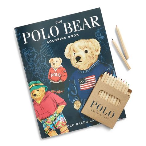 polo bear coloring book coloring books baby boy accessories