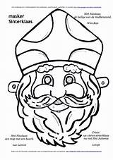 Sinterklaas Kleurplaten Zak Masker Printen Pakjes Pakjesboot Volwassenen Speelgoed Piet Bron sketch template