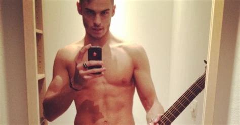 male celebrities baptiste giabiconi naked for his fans